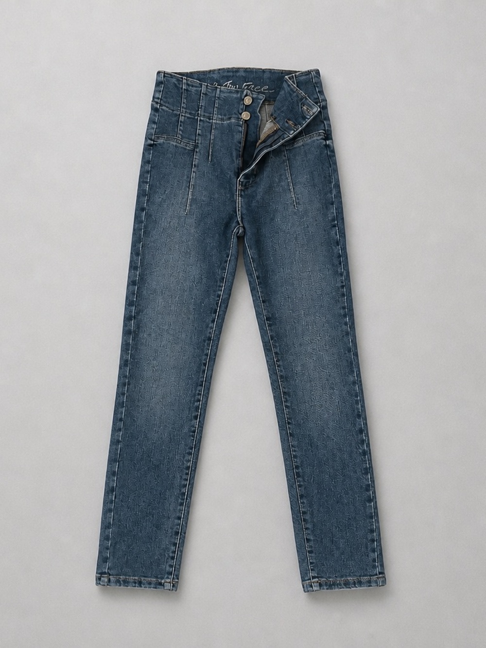 We The Free High-Rise Indigo Straight Jeans